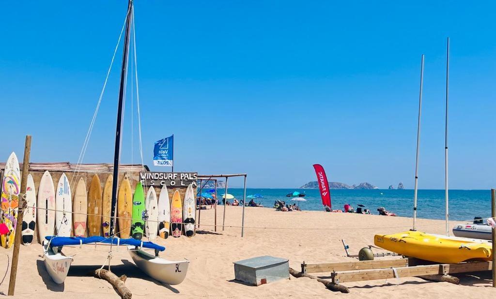 Precioso Apartamento En La Playa De Pals Con Piscina - Recinto Puig Sa Guilla מראה חיצוני תמונה